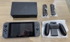 NINTENDO SWITCH HAC-001 本体 外部コントローラー付きのサムネイル