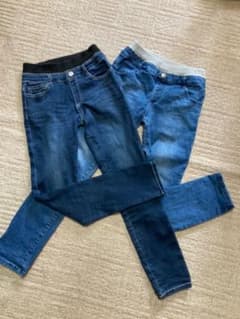 デニム ジーンズ　150 2枚セットのサムネイル