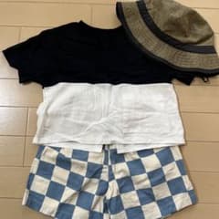 子ども用夏服　半袖&半パン　帽子セットのサムネイル