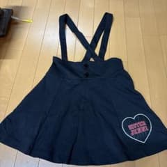 SISTER JENNI サスペンダー付きスカート 黒のサムネイル