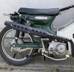 スーパーカブ　アップマフラー　ホンダ　HONDAのサムネイル