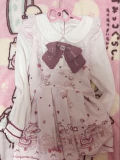 LIZLISA ManyHearts Afternoontea柄セットアップのサムネイル