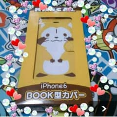 早い者勝ち！ラスカルのiPhone6BOOK型カバー！のサムネイル