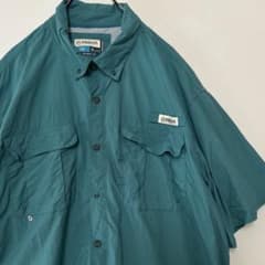 MAGELLAN フィッシングシャツ 半袖 XL エメラルドグリーン - メルカリ