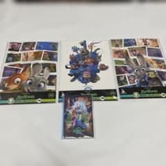 Disney Zootopia 포스터 컬렉션 4종 세트