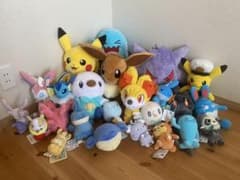 ポケモン ぬいぐるみセット ほぼタグ有りのサムネイル