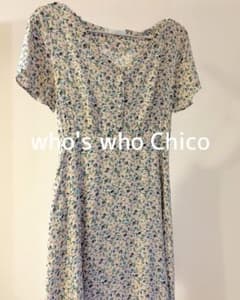 who's who Chico ⌇花柄ワンピース 半袖のサムネイル