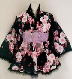 浴衣ドレス 姫ギャル 地雷 量産 ロリータ ナイトドレス アイドル衣装のサムネイル