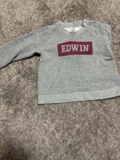 EDWIN グレー スウェットトレーナーのサムネイル