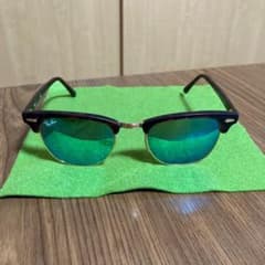 ☆Ray-Ban RB3016 CLUBMASTER 49□21 グリーンレンズ