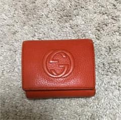 りっか様専用 GUCCI  三つ折り財布のサムネイル