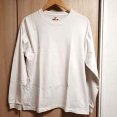 Hanes　BEEFY ヘインズ ビーフィー　ロンT 白 Lサイズのサムネイル