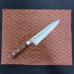 堺 孝行 33層 槌目ダマスカスVG10牛刀 180mm - メルカリ