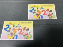 ディズニーチケット 大人2枚　使用済のサムネイル