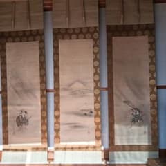 狩野彰信、 曽我兄弟の仇討ち、絵3幅組2重箱 - メルカリ