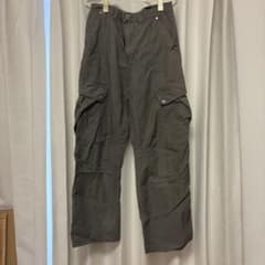 ZARA メンズ カーゴパンツ グレー Sサイズのサムネイル
