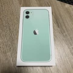 新品未使用　SIMフリー　R4.2月新品一括購入　iPhone11 64GBのサムネイル