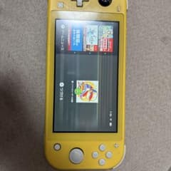 【ジャンク】Nintendo Switch Lite イエロー 本体のサムネイル