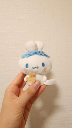 サンリオ　昭和レトロな銭湯 シャンプーハット　マスコット　シナモロール