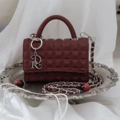 ダーリッチ DRチャームチョコレートハンドバッグ Darich BRD - メルカリ