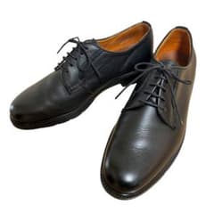 【極美品】ケンフォード ビジネスシューズ プレーントゥ ブラック 25cmのサムネイル