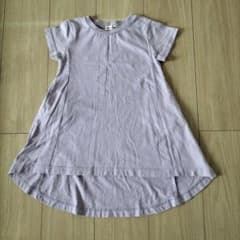 branshes 半袖 ワンピース パープルのサムネイル