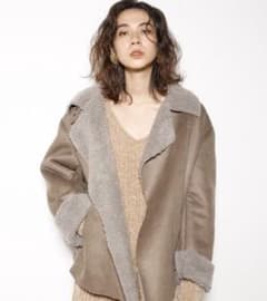 【早い者勝ち】SLY FAUXムートンオーバージャケットのサムネイル
