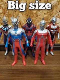 ソフビ ビッグソフビ セブン ベリアル ゼロ オーブ ジード ソフビ 