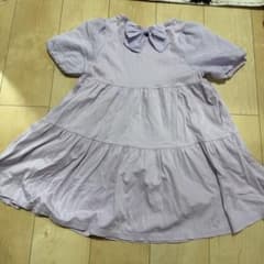 mezzo piano 半袖 ティアードワンピース 120cmのサムネイル