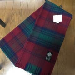マフラー 緑×赤のサムネイル