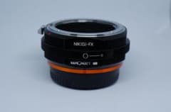 富士フイルムXマウント用マウントアダプター NIK(G)-FX(レンズ:ニコン)のサムネイル