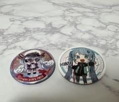 39culture 2023 初音ミク ロゴ 缶バッジ スピードくじ 初音ミク 39culture 2022 スピードくじ 缶バッジ ミク - メルカリ