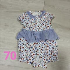 sense of wonder 花柄 ロンパース カバーオール 70cmのサムネイル