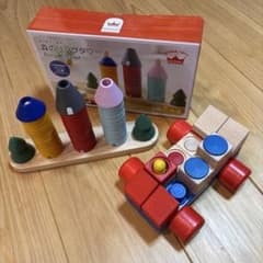 ニック社 積木 CUBIO（クビオ）☆エドインター社 知育玩具セット