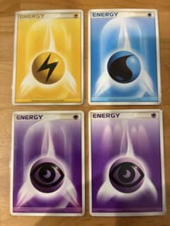 ポケモンカード 基本エネルギーENERGY 4枚セット 2003年2006年 - メルカリ