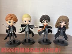 早い者勝ち！ハリーポッター Qposket フィギュア 4体セット おまけ付きのサムネイル