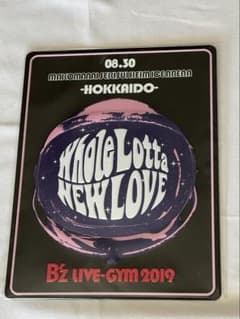 B'z -Whole Lotta NEW LOVE- メモリアルプレート - メルカリ