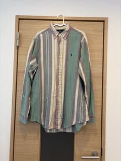 Ralph Lauren マルチストライプ 長袖シャツ Lサイズのサムネイル