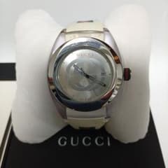 稼働品 GUCCI グッチ SYNC シンク メンズ 白 YA137102A - メルカリ