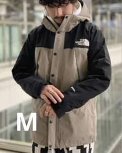 美品 THE NORTH FACE マウンテンライトジャケット ミネラルグレーM