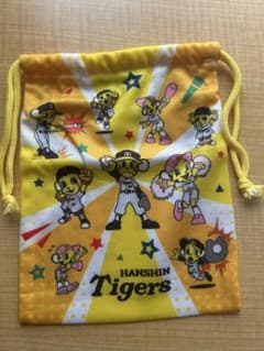 【未使用】阪神タイガース キャラクター 巾着袋のサムネイル