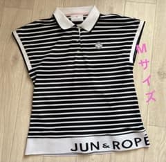 JUN&ROPE★ゴルフポロシャツM JUN&ROPE レディース ゴルフウェア Mサイズ - メルカリ
