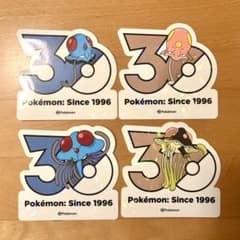 ポケモン 韓国限定 ステッカー メノクラゲ ドククラゲ ノノクラゲ