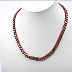 田中樹・着用】DIESEL ネックレスメンズ レッド DX1416040 - メルカリ