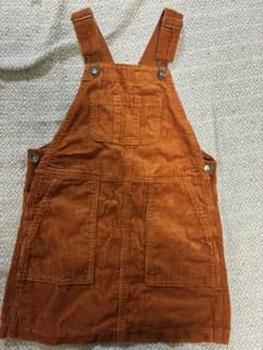 UNIQLO KIDS コーデュロイ ジャンバースカートのサムネイル