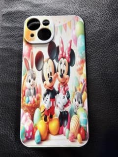 iPhone14 ケース ミッキー＆ミニー イースター柄のサムネイル