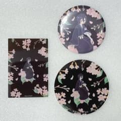 BLEACH まとめ売り　缶バッジ　コースター BLEACH 朽木ルキア botania 缶バッジ コースター カード 3点 - メルカリ