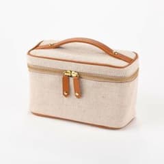 MAY TWELVE メイトゥエルヴ　ヴァニティポーチ　キャメル　美品のサムネイル