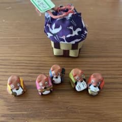 清水　土人形　狸　たぬき　郷土玩具　杉谷マサ 清水 土人形 狸 たぬき 郷土玩具 杉谷マサ - メルカリ