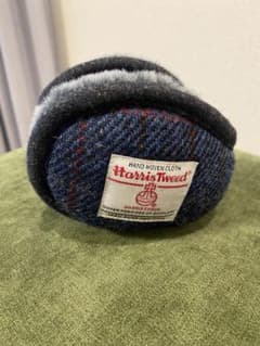 Harris Tweed チェック柄 イヤーマフのサムネイル